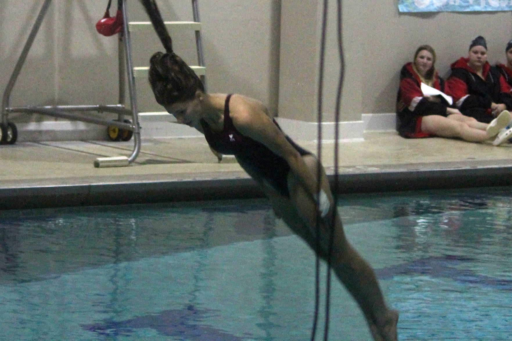 Menomonie girls swim and dive triangular 9-24-19